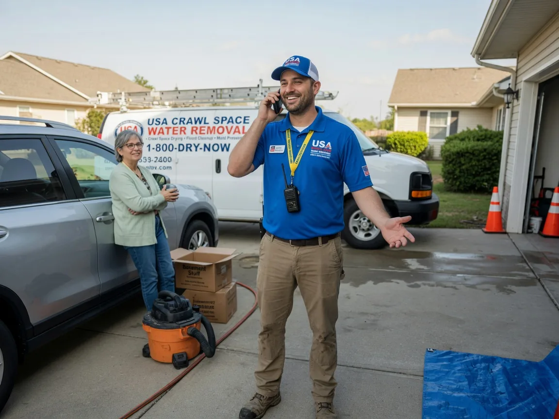 Crawl Space Water Removal Cobb, GA FAQs